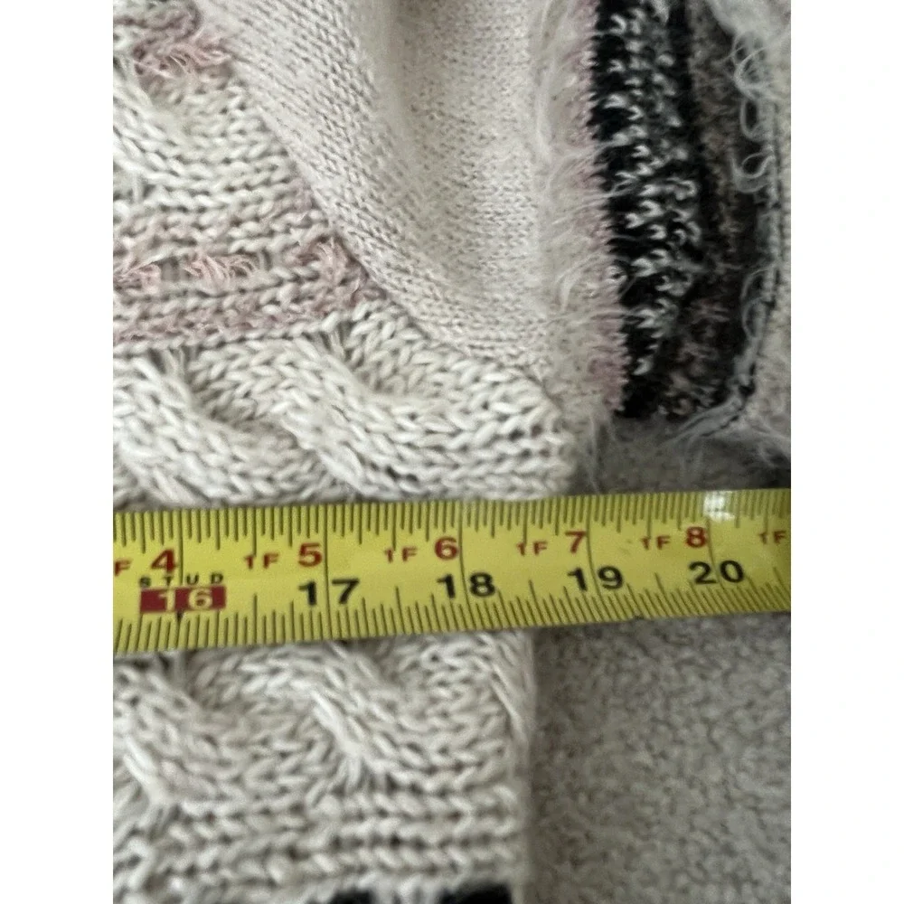 Free People Craft Time Bell Sleeves Tunic Sweater Size XS Boho Whimsy